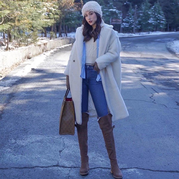 Not available in Japan, Max Mara replica TEDDY Teddy Bear Icon Coat White may43295 Not available in Japan, Max Mara replica TEDDY Teddy Bear Icon Coat White may43295