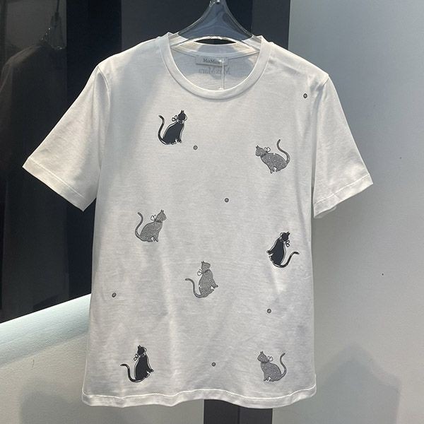 Max Mara Studio Printed T-shirt ERNESTA mai20066 Max Mara Studio Printed T-shirt ERNESTA mai20066