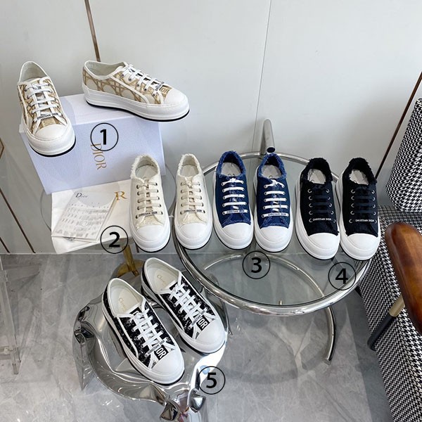 Dior Walkin' Dior Replica Platform Sneakers 5 Colors KCK412CVY Dior Walkin' Dior Replica Platform Sneakers 5 Colors KCK412CVY