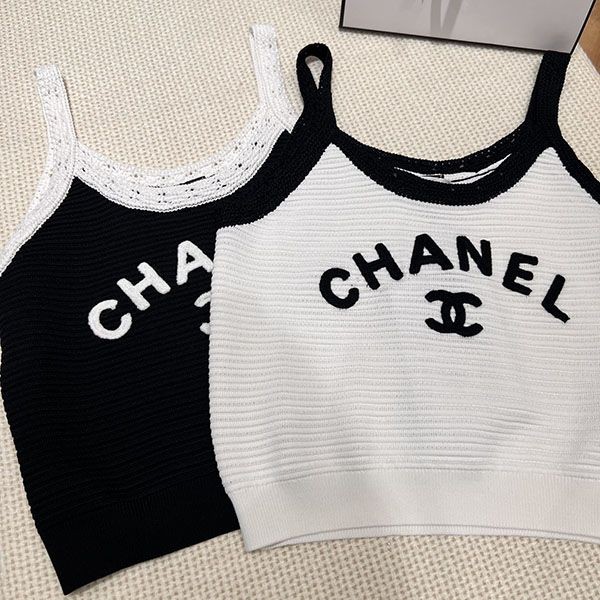 A must-buy for beautiful collarbones: fake Chanel tops shu75331