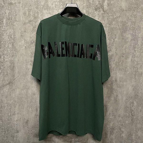 Balenciaga Tape Type processed logo parody cotton jersey T-shirt bar49245 Balenciaga Tape Type processed logo parody cotton jersey T-shirt bar49245
