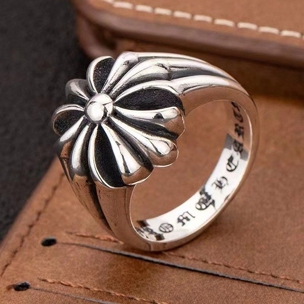 CHROME HEARTS Replica Cutout CH Plus Ring Small Kut24649