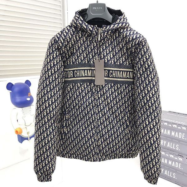 Dior reversible down jacket replica den41637