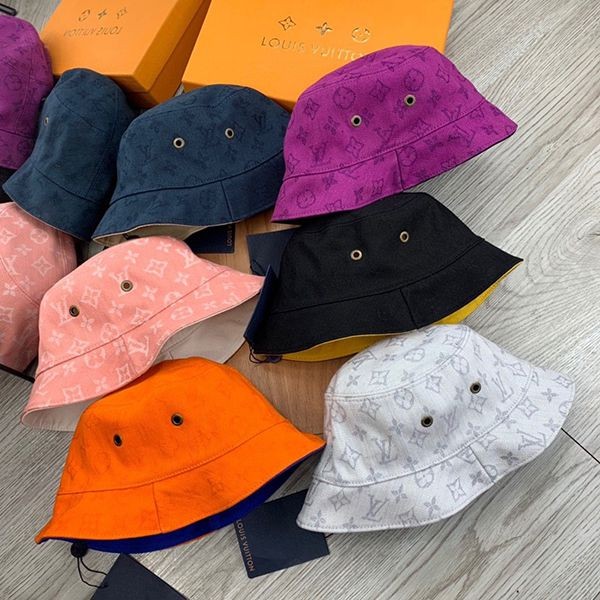 High quality Louis Vuitton stylish reversible bucket hat replica hat vug04242
