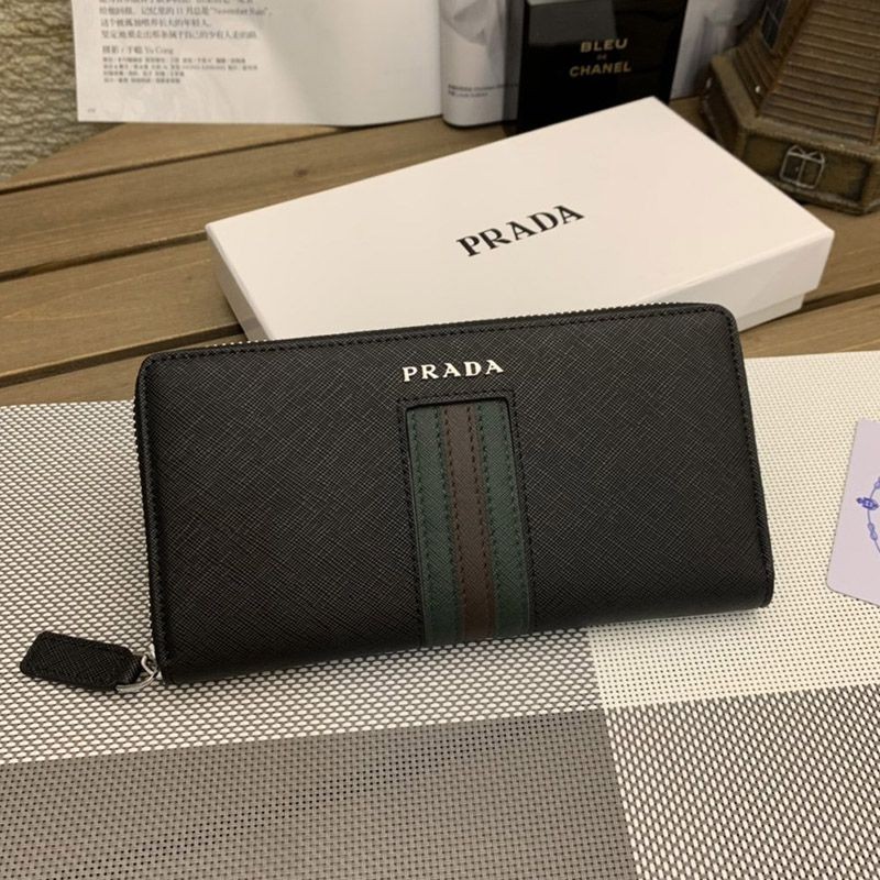 Very popular! Limited edition Prada fake zipper long wallet puv99542 Very popular! Limited edition Prada fake zipper long wallet puv99542