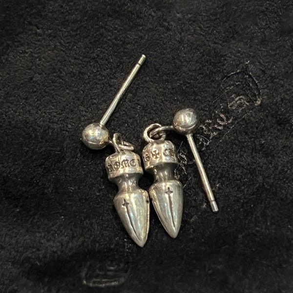 Very popular Chrome Hearts earrings PC spike drop replica Kus29833 Very popular Chrome Hearts earrings PC spike drop replica Kus29833