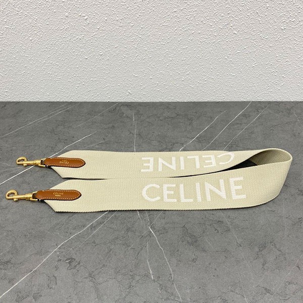 Free shipping Rare color Celine Jacquard Short Logo Strap Replica Ceg03256