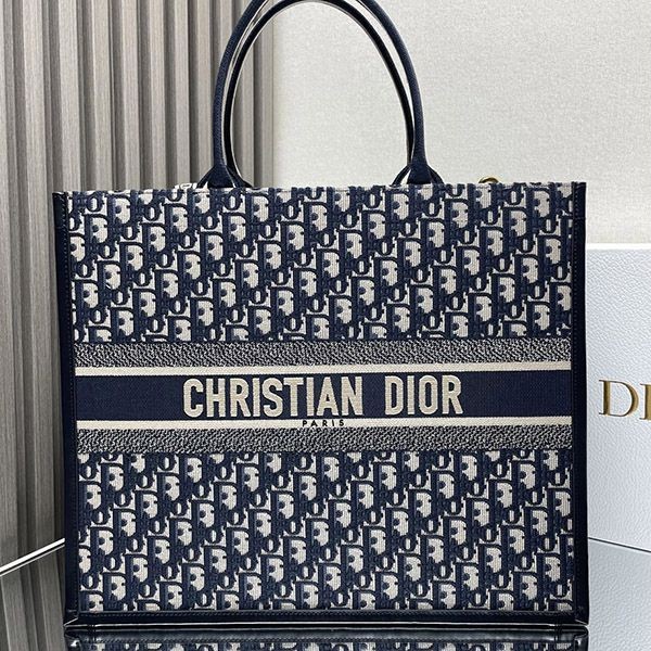 Free shipping Dior BOOK TOTE copy medium bag dek64102
