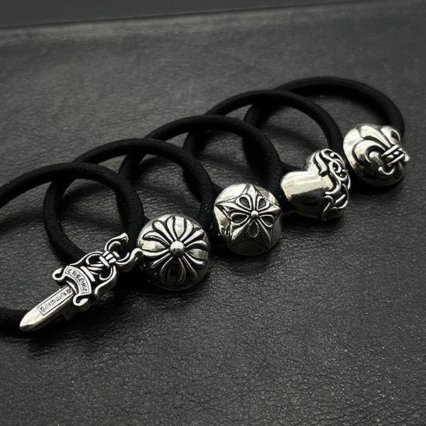 The perfect gift CHROME HEARTS logo headband replica Kuh52639