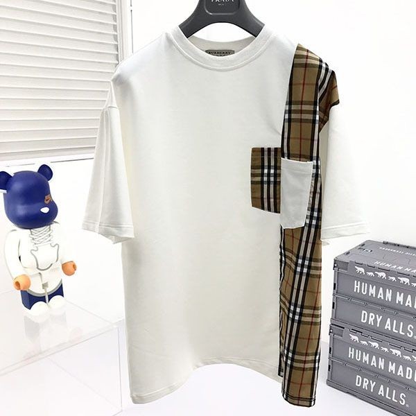 Not available in Japan [Burberry] Pocket detail oversized T-shirt copy Bae56125
