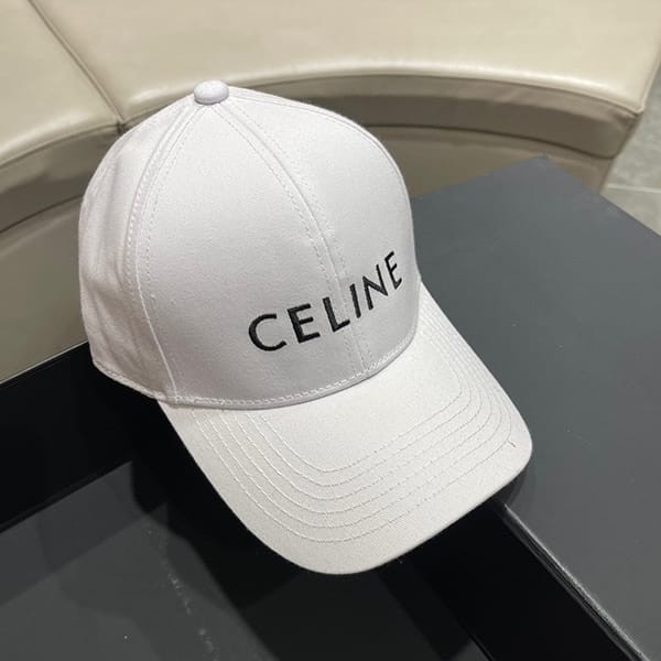 Hard to find Celine baseball cap replica/ cotton white 2AUS9969P01BC Hard to find Celine baseball cap replica/ cotton white 2AUS9969P01BC