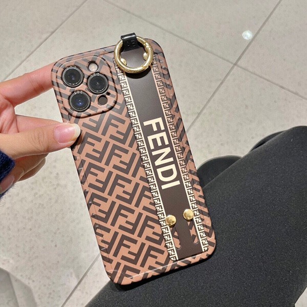 Fendi calf leather smartphone case copy? iPhone14Pro/14ProMax fex54926