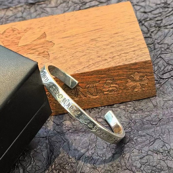 Hard to find Chrome Hearts silver bracelet replica unisex bracelet Kuc77452 Hard to find Chrome Hearts silver bracelet replica unisex bracelet Kuc77452