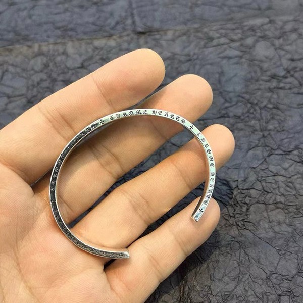 Hard to find Chrome Hearts silver bracelet replica unisex bracelet Kuc77452