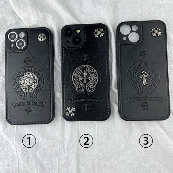 Chrome Hearts iPhone Case Replica iPhone 15 Case CH Plus Kuo57511