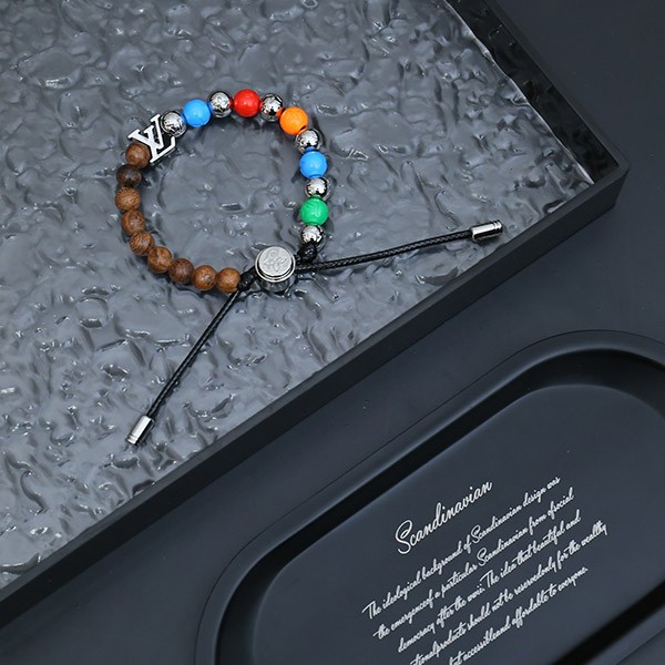Louis Vuitton bracelet copy? LV surfing beads m1602a