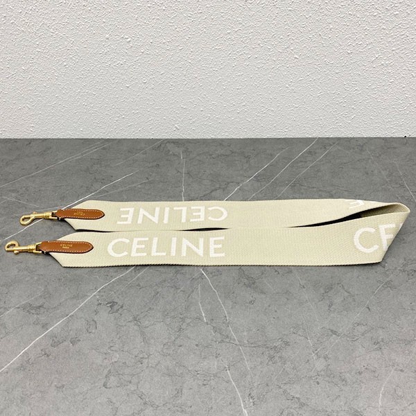 High Quality Celine Replica Jacquard Long Logo Strap Wool Ceq44196