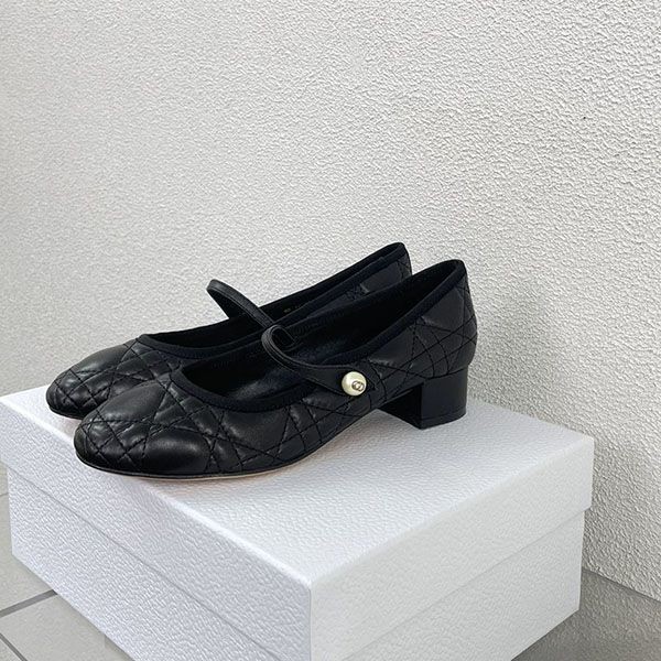 No.1 Popular Dior Ballet Pumps Black dea99426