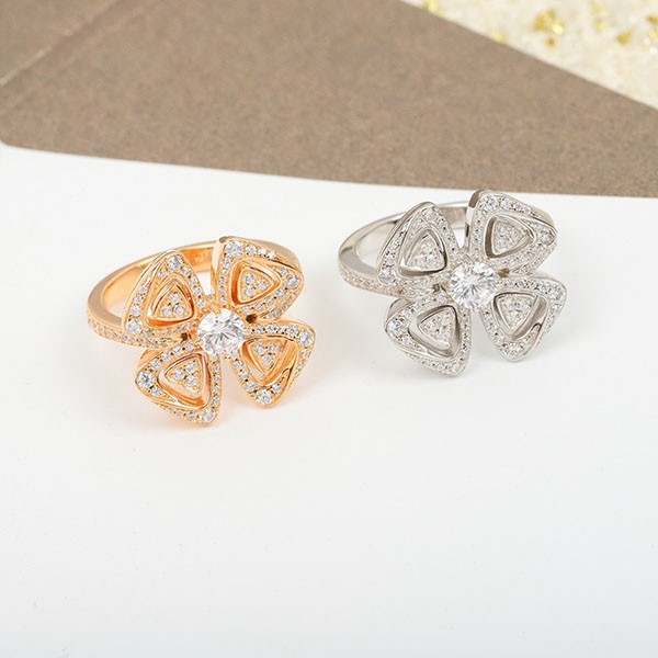 Bulgari Ring Replica Fiorever Pink Gold 2 Colors Buh18089 Bulgari Ring Replica Fiorever Pink Gold 2 Colors Buh18089