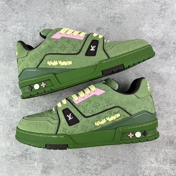 Louis Vuitton Trainer Line Sneakers Replica 1ACR68 Louis Vuitton Trainer Line Sneakers Replica 1ACR68