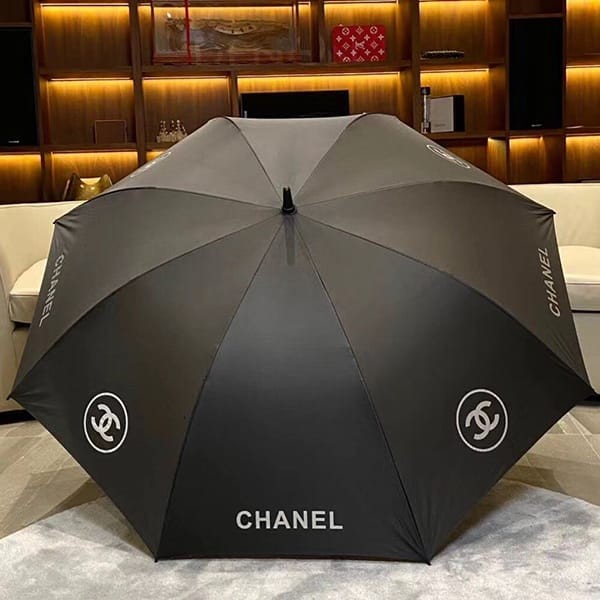 Luxury brand Chanel replica unisex long umbrella one-piece handle sht66887 Luxury brand Chanel replica unisex long umbrella one-piece handle sht66887