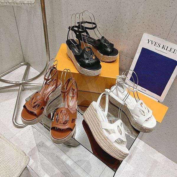 StylishLouis Vuitton Isola wedge sandals replica vui56699 StylishLouis Vuitton Isola wedge sandals replica vui56699