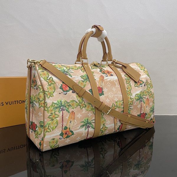 Louis Vuitton Keepall Bandouliere 50 Replica Surf Style M25002