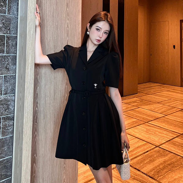 Recommended Dior Dior CD button dress der85655