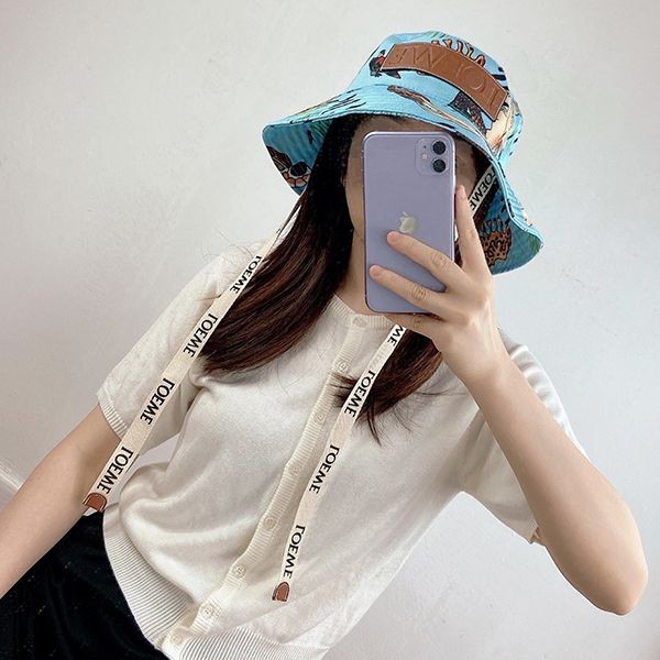 Attention ★ Ultra limited? Loewe bucket hat copy new work ★ Unisex loa17348