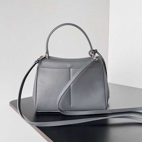 Balenciaga Replica Grey & Silver Women's Rodeo Medium Handbag bab24070