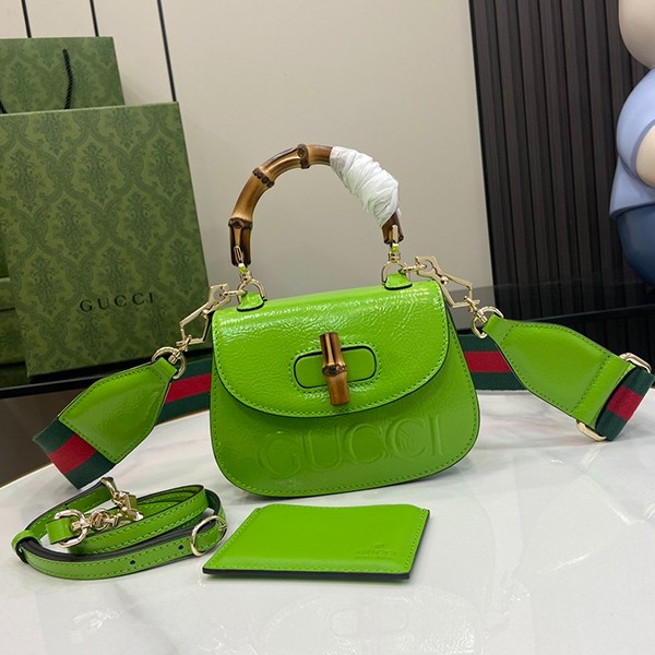 [Gucci Bamboo 1947] Mini Top Handle Bag Replica gut07166
