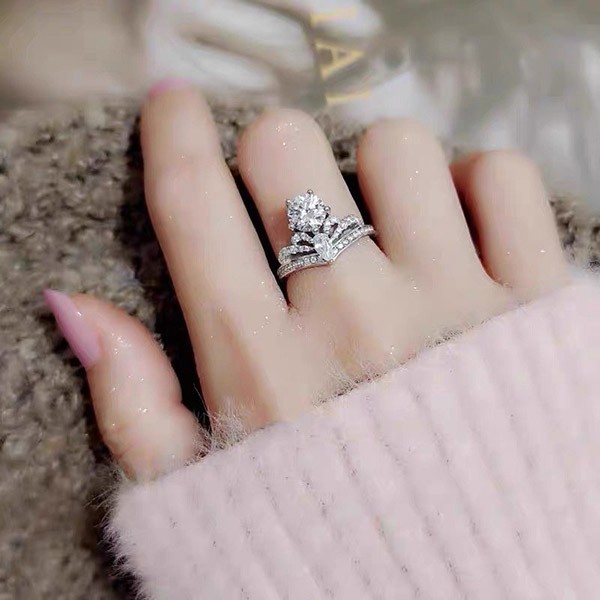 Hard to find replica Chaumet Josephine collection Splendour Imperial solitaire ring shk14445