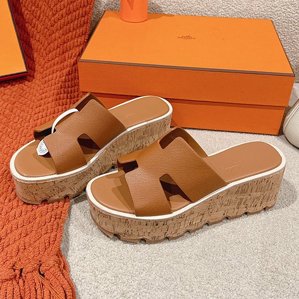 Extremely rare! Hermes Eze 30 EZE30 thick sole wooden heel sandals replica 10 colors H221026Z Extremely rare! Hermes Eze 30 EZE30 thick sole wooden heel sandals replica 10 colors H221026Z