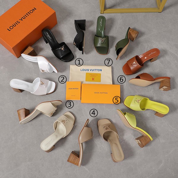 Louis Vuitton★LV Capri Line Mule Replica 7 Colors 1acu2y Louis Vuitton★LV Capri Line Mule Replica 7 Colors 1acu2y