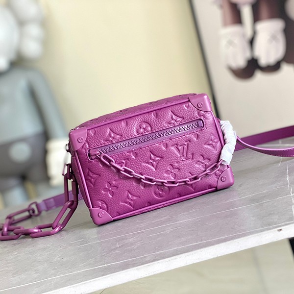 Mysterious and beautiful color:Louis Vuitton super cheap mini soft trunk M24224 Mysterious and beautiful color:Louis Vuitton super cheap mini soft trunk M24224