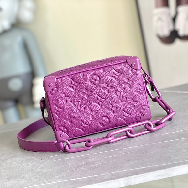 Mysterious and beautiful color:Louis Vuitton super cheap mini soft trunk M24224