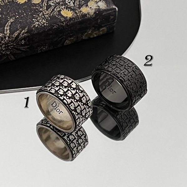 Very popular!! New color Dior ring oblique ring 2 colors R0893HOMSTD990