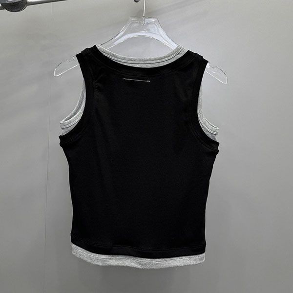 ★Safe shipping with tracking MM6 logo tank top Mak04560