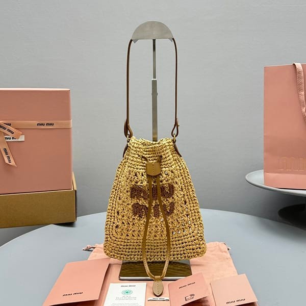 Extremely rare! Miu Miu replica woven fabric mini bag myv70890 Extremely rare! Miu Miu replica woven fabric mini bag myv70890