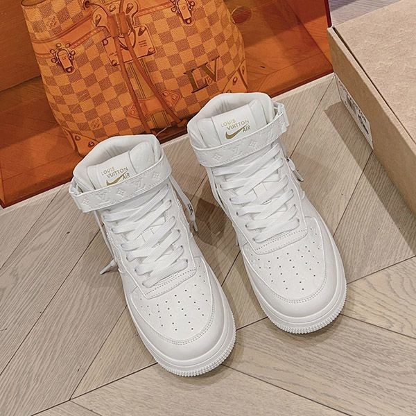 Easy to useLouis Vuitton x Nike Monogram Air Force 1 Replica Collaboration Sneakers vuk62533