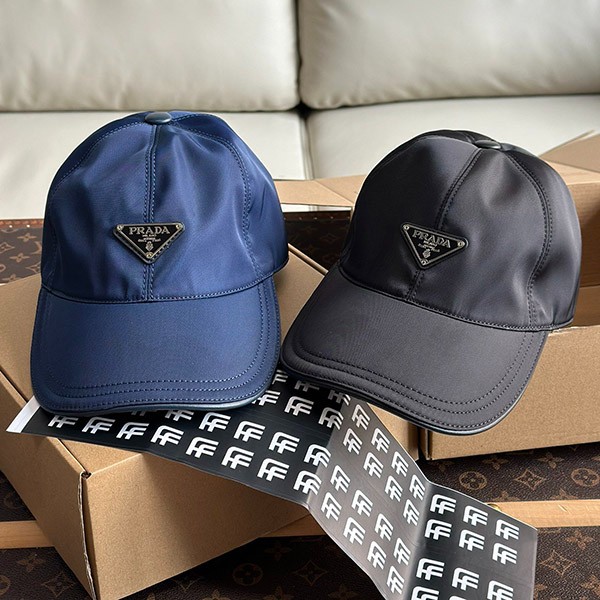Prada nylon baseball cap replica 2 colors pul89921