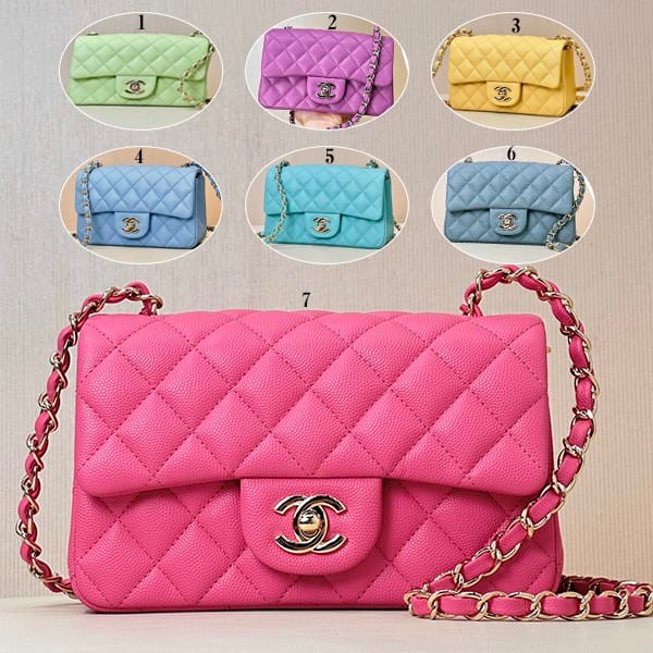Autumn/Winter Sale: Chanel Matelasse Replica Chain Bag, 7 Colors, she88600