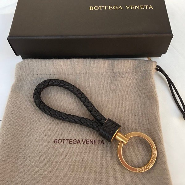 Bottega Veneta Lambskin Keyring Replica boh61799