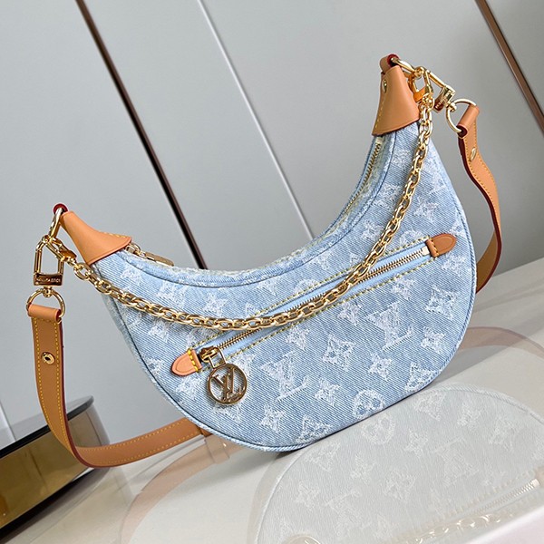 Louis Vuitton Replica*LV By the Pool Monogram Denim Loop M24846 Louis Vuitton Replica*LV By the Pool Monogram Denim Loop M24846