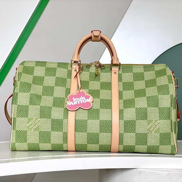 [Dogs are also elegant]Louis Vuitton ★ Keepall 50 fake Boston bag N40666