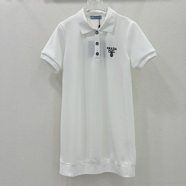 New sale Prada Re Nylon Gabardine Sleeveless Dress puz08485