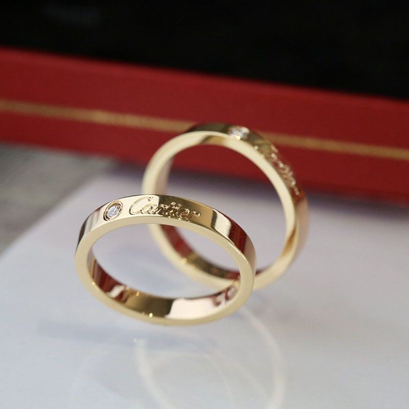 ★Japan!! Popular! C de Cartier wedding ring copy kan08767