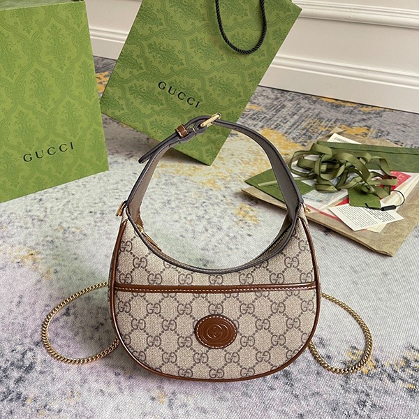 Gucci GG Half Moon Shape Mini Bag Replica 726843