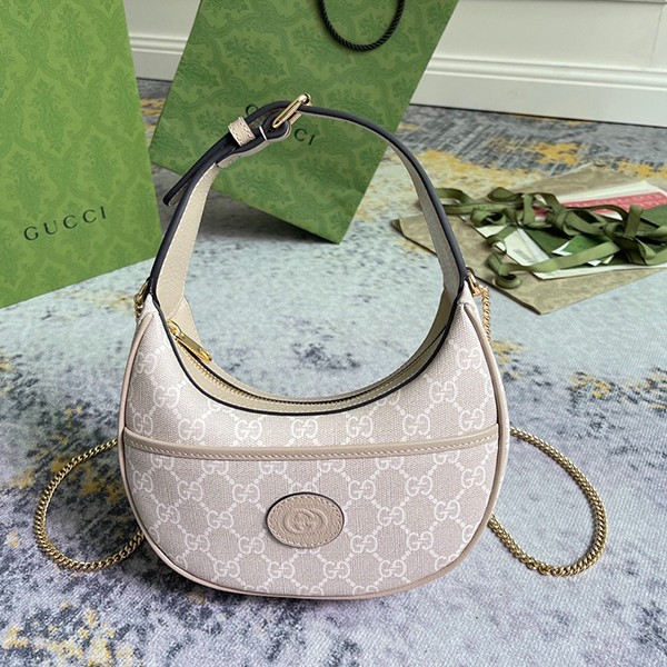 Gucci Replica GG Half Moon Shape Mini Bag guu15331