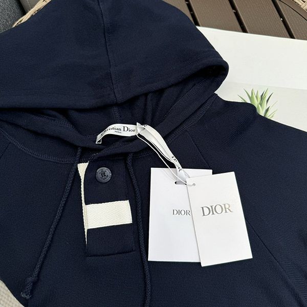 24Summer? Dior ◆ Short sleeve fake hooded sweatshirt 423S25A4117
